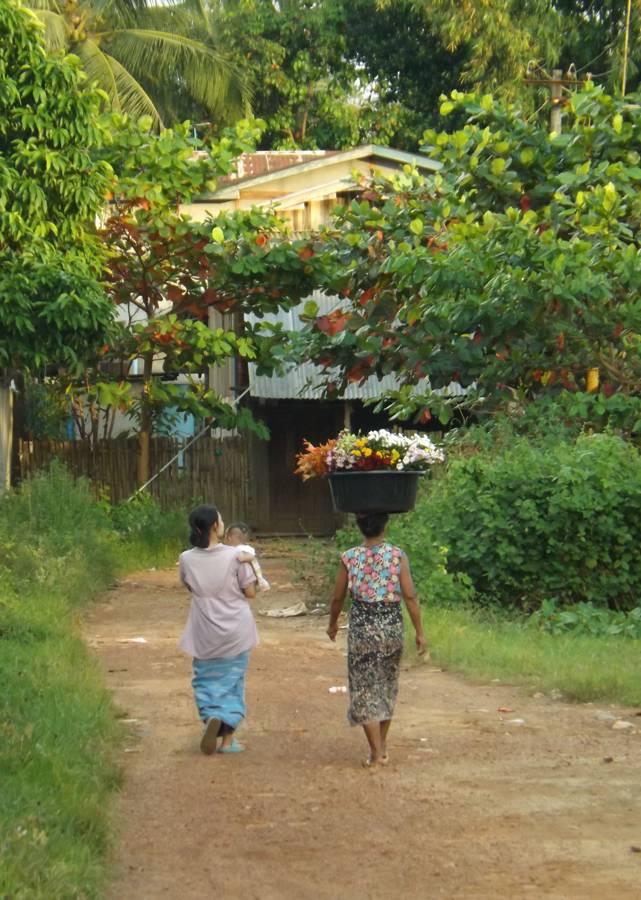 Women in an ethnic minority state in Myanmar. Julie Marie Hansen / PRIO